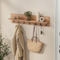 Kery Megapap melamine wall hanger in pine oak color 91x11x20cm.