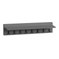 Kery Megapap melamine wall hanger in anthracite color 100x12x20cm.