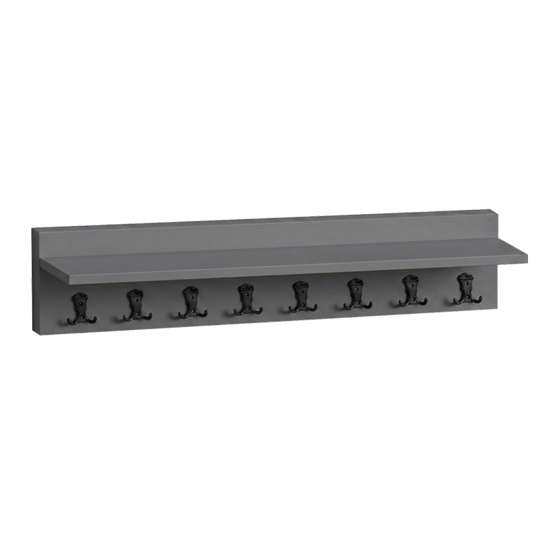 Kery Megapap melamine wall hanger in anthracite color 100x12x20cm.