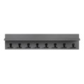 Kery Megapap melamine wall hanger in anthracite color 100x12x20cm.
