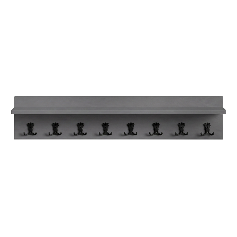 Kery Megapap melamine wall hanger in anthracite color 100x12x20cm.