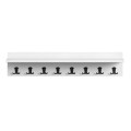 Kery Megapap melamine wall hanger in white color 100x12x20cm.