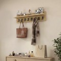 Kery Megapap melamine wall hanger in sapphire oak color 100x12x20cm.