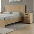 Troy Megapap melamine bed in oak color 140x190cm.
