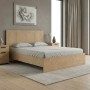 Troy Megapap melamine bed in oak color 150x200cm.