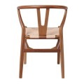 LIMA Chair Walnut, Seat Paper Rope Natural