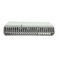 MAJORCA Lounger Alu/Olefin Rope Grey, Cushion Light Grey