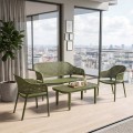 MALAGA Set (4pcs) PP-UV Green