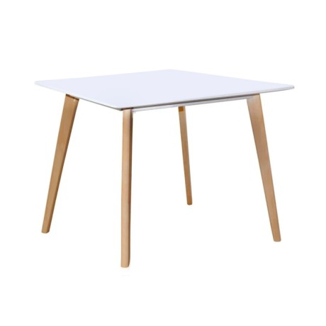 MARTIN Table 80x80cm White