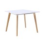 Τραπέζι Martin MDF - ξύλο χρώμα λευκό 80x80x75εκ.