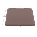 CHAIR Seat Cushion 42x42/3cm Brown