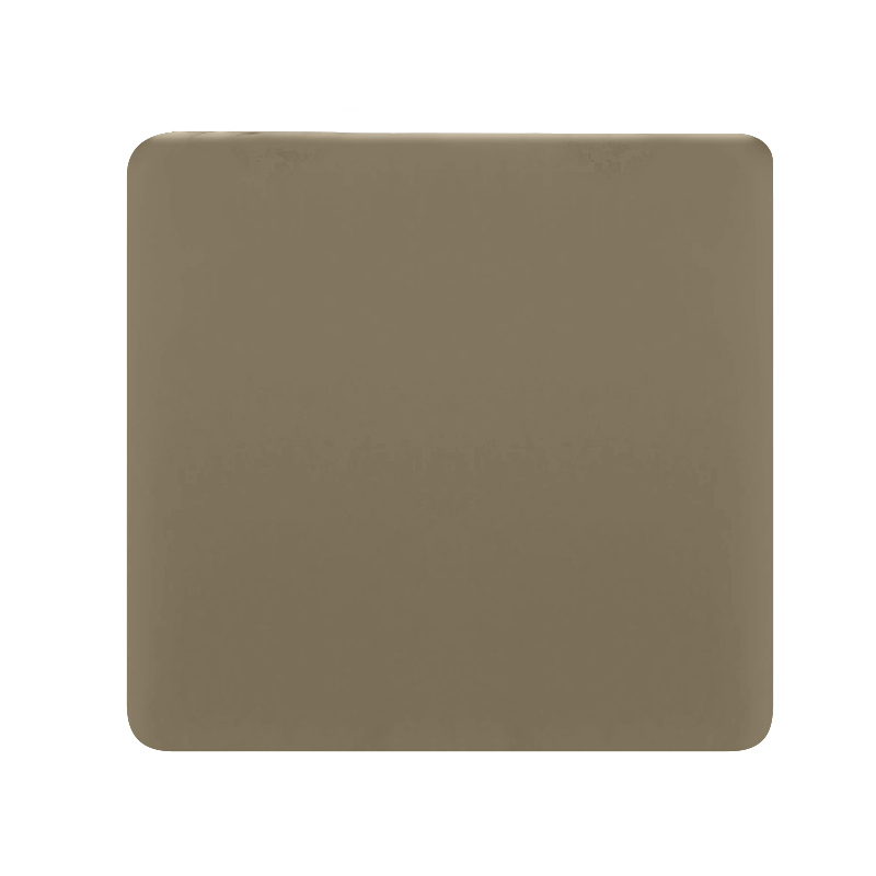 Μαξιλάρι Stool με επένδυση από ύφασμα σε χρώμα cappuccino 39x39x3εκ