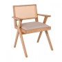 MEMORY Armchair Natural, Fabric Sand Beige