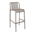 MODA Stackable Bar Stool-Pro PP-UV Mocha