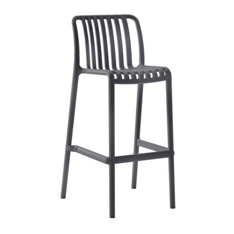 MODA Stackable Bar Stool PP-UV Anthracite