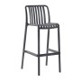 MODA Stackable Bar Stool PP-UV Anthracite