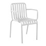 MODIAL Armchair Metal White