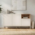 Cailin Megapap melamine console in sandstone - sepet oak color 140x41.8x80cm.