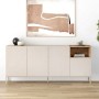 Cailin Megapap melamine console in sandstone - sepet oak color 180x41.8x80cm.