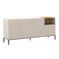Cailin Megapap melamine console in sandstone - sepet oak color 180x41.8x80cm.