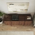 Μπουφές Dorma Megapap χρώμα καρυδί milano 180x45x80,2εκ.