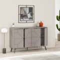 Dune Megapap melamine buffet in light mocha color 123x35x77,4cm.