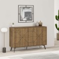 Dune Megapap melamine buffet in light brown color 123x35x77,4cm.