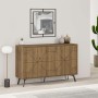 Dune Megapap melamine buffet in light brown color 123x35x77,4cm.