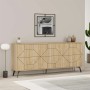 Dune Megapap melamine buffet in oak color 184x35x77,4cm.