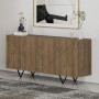 Jakomen Megapap melamine sideboard in light brown color 180x41.7x80cm.