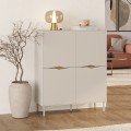 Marquise Megapap melamine concole in sandstone color 98x40x120cm.