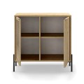 Μπουφές Naive Megapap χρώμα sapphire oak 80x40x80εκ.