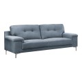 NOTE 3-Seater Sofa Blue-Grey Fabric