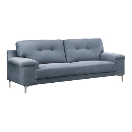 NOTE 3-Seater Sofa Blue-Grey Fabric