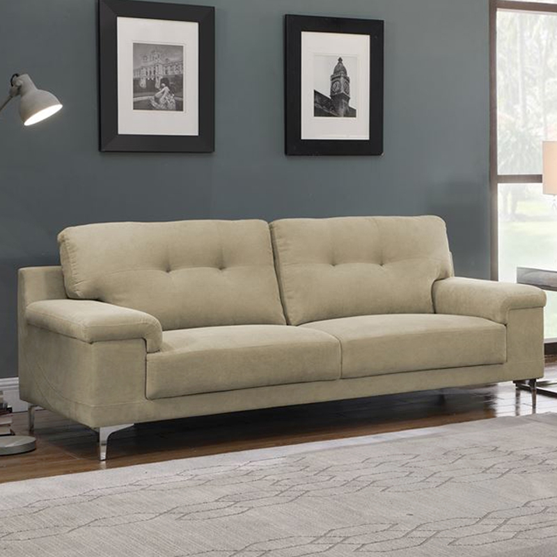 NOTE 3-Seater Sofa Fabric Cappuccino
