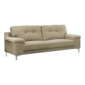 NOTE 3-Seater Sofa Fabric Cappuccino