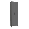 Lilly Megapap melamine wardrobe - shoe rack in anthracite color 49x32x178cm