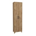 Ντουλάπα - Παπουτσοθήκη μελαμίνης Lilly Megapap χρώμα pine oak 49x32x178εκ.