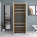Eric Megapap melamine wardrobe - shoe rack oak color 76x36x187cm.