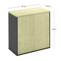 CABINET-A DG/Beech 80x40x82