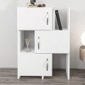 Anna Megapap melamine kitchen - bathroom cabinet in white color 65x31.5x89.8cm.