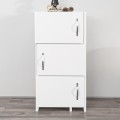 Anna Megapap melamine kitchen - bathroom cabinet in white color 65x31.5x89.8cm.