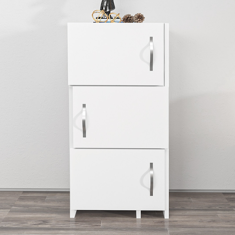 Anna Megapap melamine kitchen - bathroom cabinet in white color 65x31.5x89.8cm.
