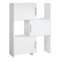 Anna Megapap melamine kitchen - bathroom cabinet in white color 65x31.5x89.8cm.