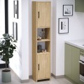 Hobbes Megapap melamine kitchen / bathroom cabinet in sapphire oak color 35x30x182.3cm.