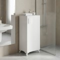 Mine Megapap melamine multipurpose cabinet in white color 30x32x88cm.