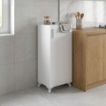 Mine Megapap melamine multipurpose cabinet in white color 30x32x88cm.