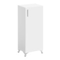 Mine Megapap melamine multipurpose cabinet in white color 30x32x88cm.