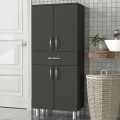 Montana Megapap melamine multipurpose cabinet in anthracite color 59,4x31,5x140cm.