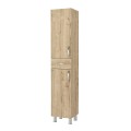 Ντουλάπι κουζίνας - μπάνιου Selina Megapap χρώμα sapphire oak 35x31x179εκ.